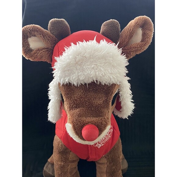 Dan Dee Collectors Choice Rudolph The Red Nose Reindeer The Musical 17" plush - Picture 9 of 9